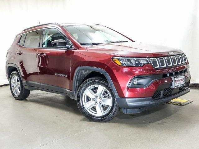 used 2022 Jeep Compass car, priced at $21,473