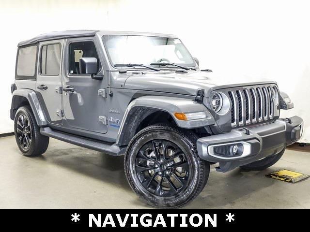 used 2021 Jeep Wrangler Unlimited car, priced at $32,494