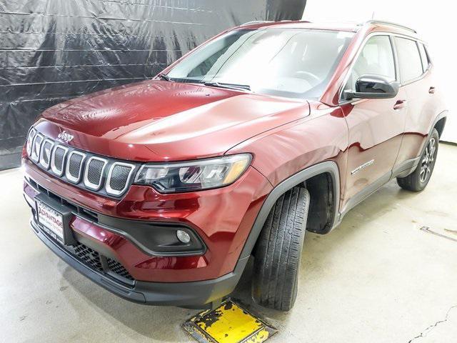 used 2022 Jeep Compass car, priced at $22,473