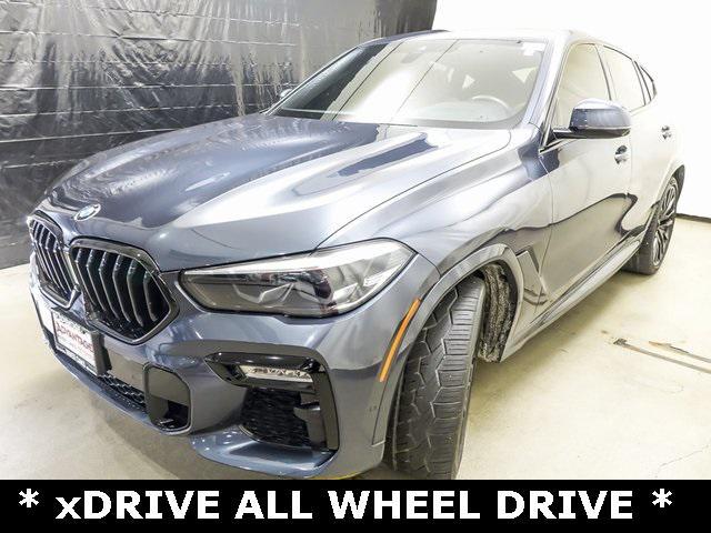 used 2021 BMW X6 car, priced at $49,556