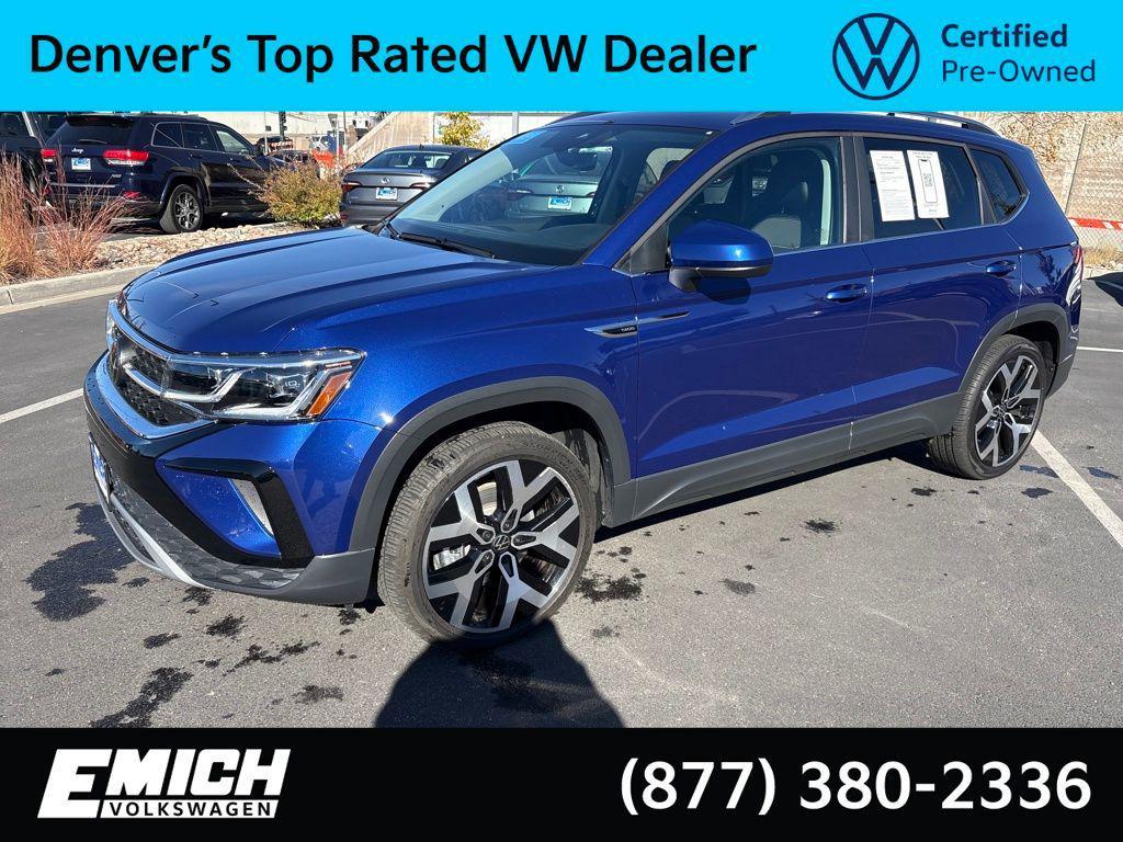 used 2023 Volkswagen Taos car, priced at $24,999