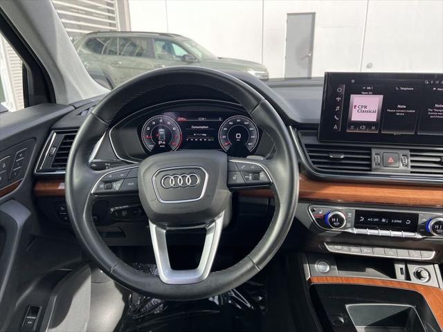 used 2021 Audi Q5 car, priced at $27,843