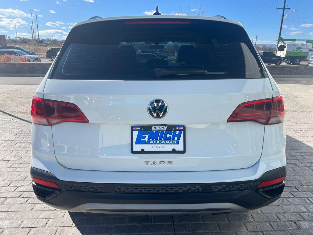 used 2023 Volkswagen Taos car, priced at $18,090
