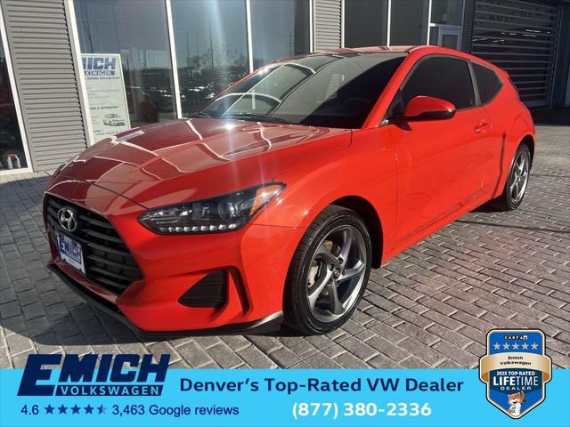 used 2019 Hyundai Veloster car, priced at $12,999