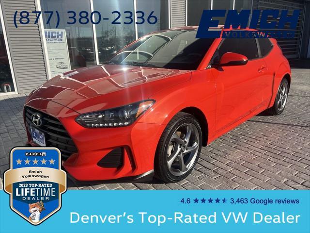 used 2019 Hyundai Veloster car, priced at $15,101