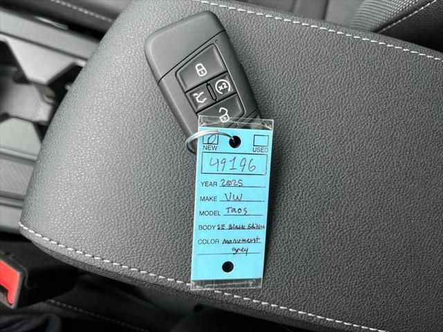 new 2025 Volkswagen Taos car, priced at $32,258