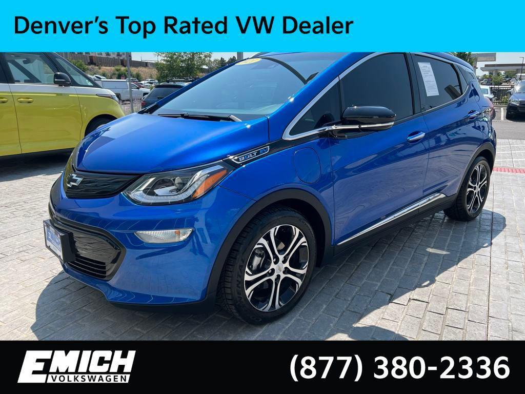 used 2021 Chevrolet Bolt EV car, priced at $17,952