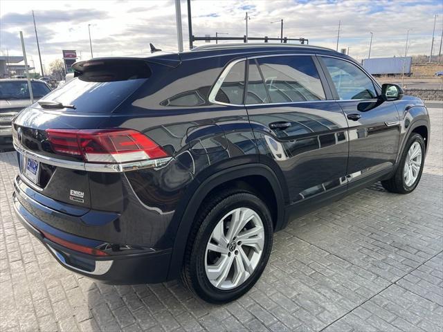 used 2021 Volkswagen Atlas Cross Sport car, priced at $26,338