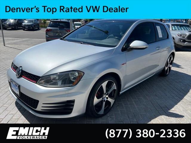 used 2015 Volkswagen Golf GTI car, priced at $12,494