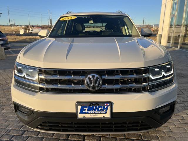 used 2019 Volkswagen Atlas car, priced at $23,301