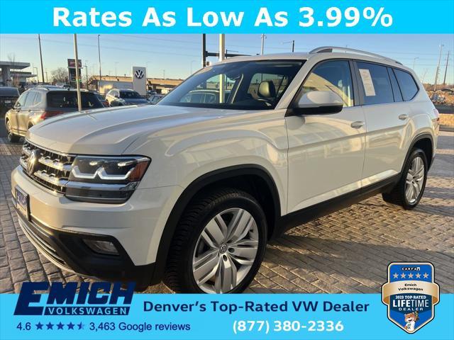 used 2019 Volkswagen Atlas car, priced at $23,301