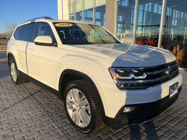 used 2019 Volkswagen Atlas car, priced at $23,301