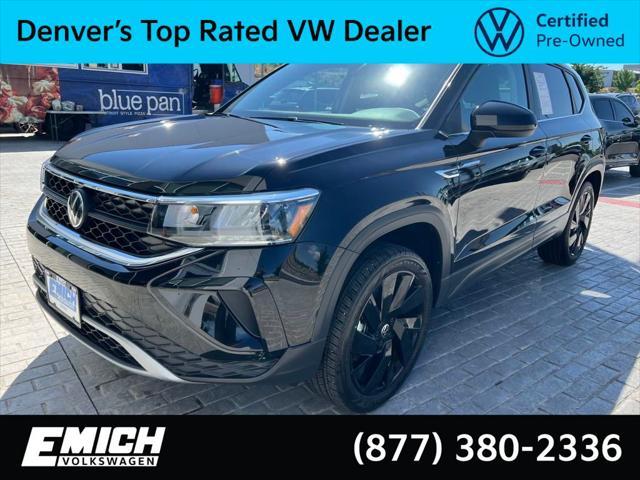 used 2024 Volkswagen Taos car, priced at $27,594