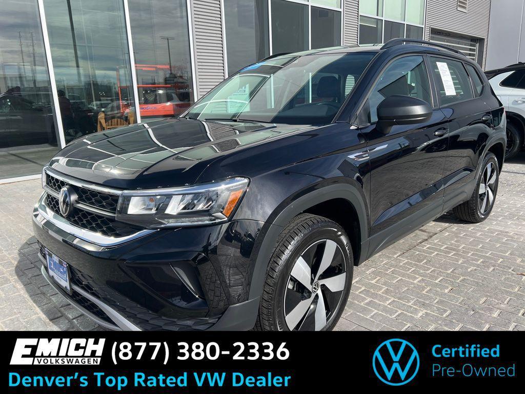 used 2024 Volkswagen Taos car, priced at $21,348