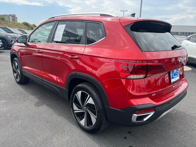 used 2024 Volkswagen Taos car, priced at $26,469