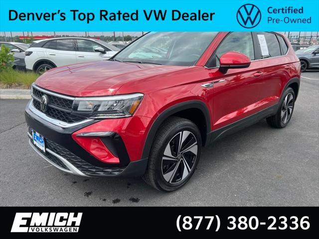 used 2024 Volkswagen Taos car, priced at $26,620