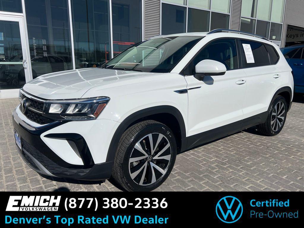 used 2022 Volkswagen Taos car, priced at $21,486