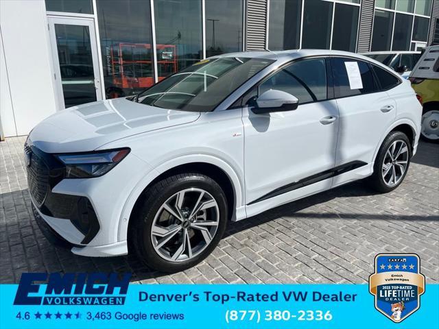used 2023 Audi Q4 e-tron car, priced at $36,659