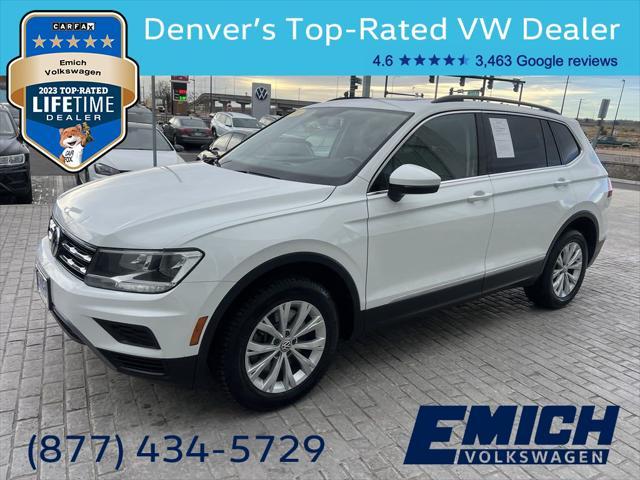 used 2018 Volkswagen Tiguan car, priced at $15,952