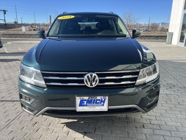 used 2018 Volkswagen Tiguan car, priced at $15,548