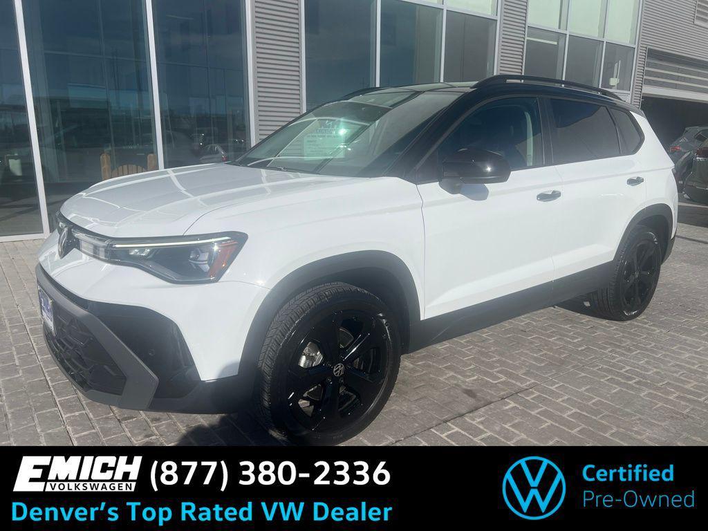 used 2025 Volkswagen Taos car, priced at $26,949