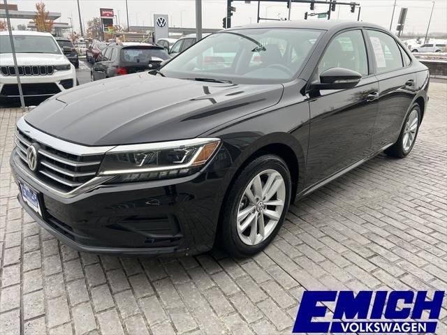 used 2021 Volkswagen Passat car, priced at $18,470