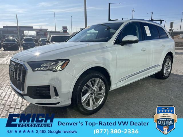 used 2023 Audi Q7 car, priced at $49,252