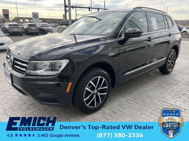 used 2021 Volkswagen Tiguan car, priced at $21,456