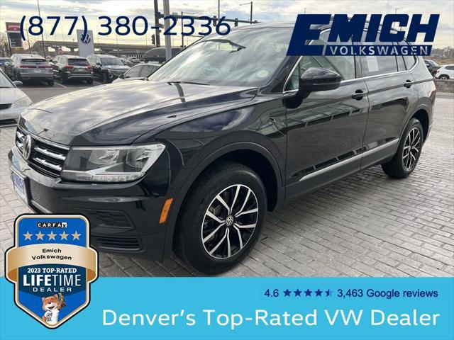 used 2021 Volkswagen Tiguan car, priced at $21,456