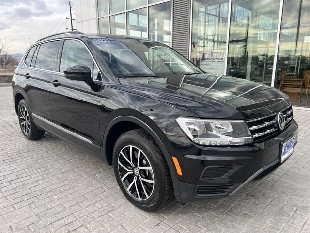 used 2021 Volkswagen Tiguan car, priced at $21,456