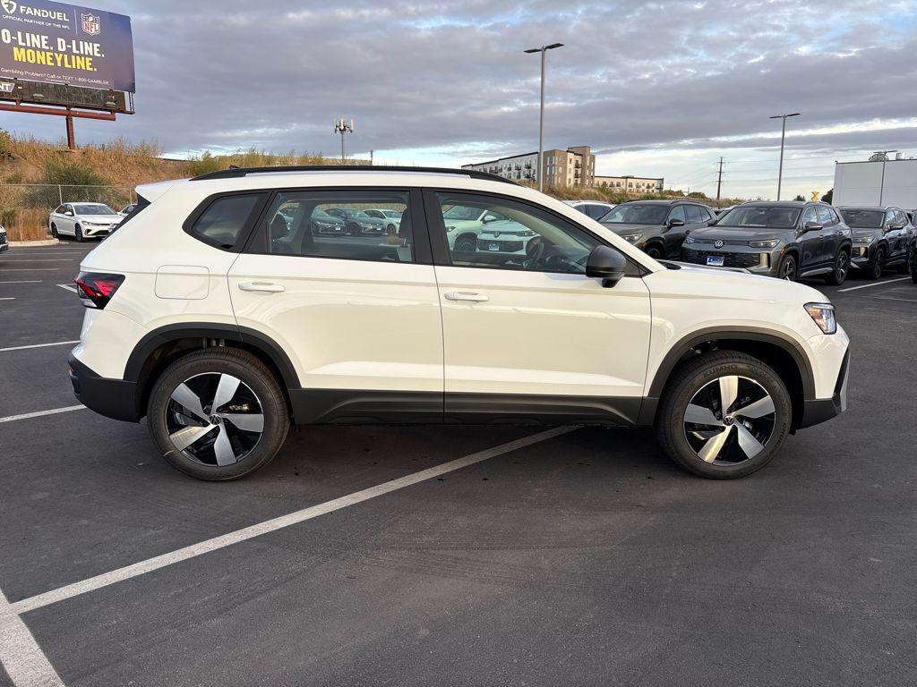 new 2025 Volkswagen Taos car, priced at $27,495
