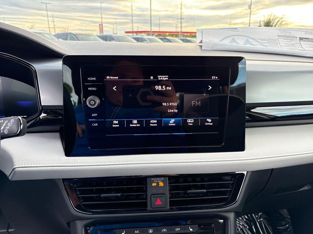 new 2025 Volkswagen Taos car, priced at $27,495
