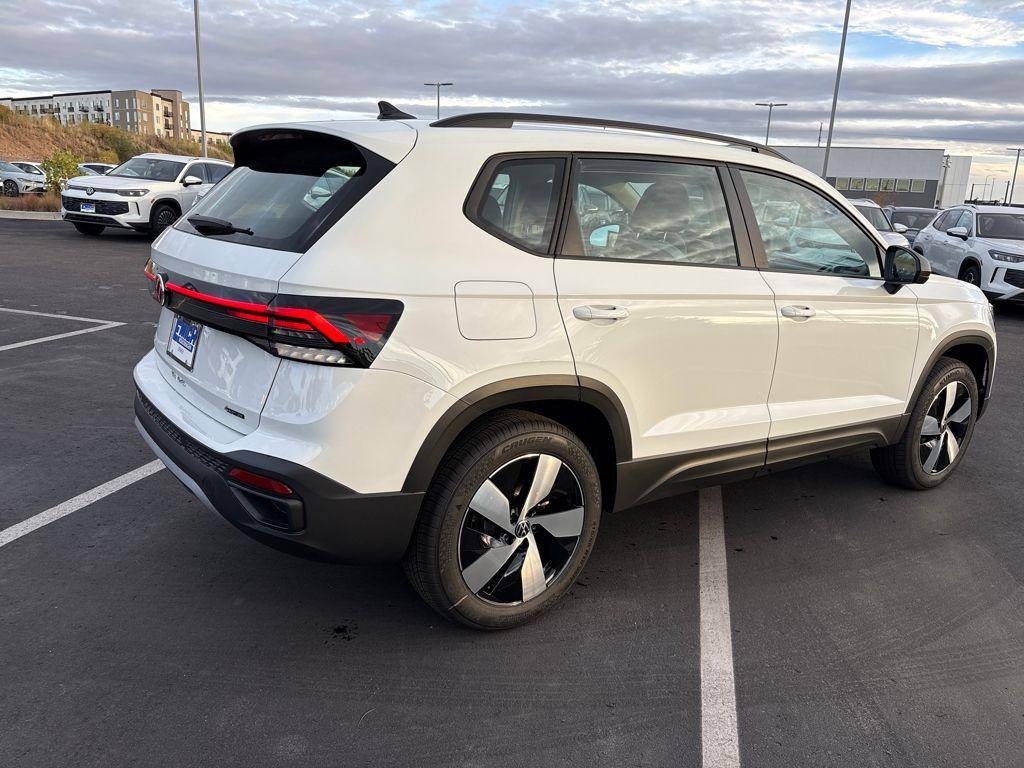 new 2025 Volkswagen Taos car, priced at $27,495