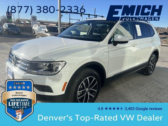 used 2021 Volkswagen Tiguan car, priced at $22,949