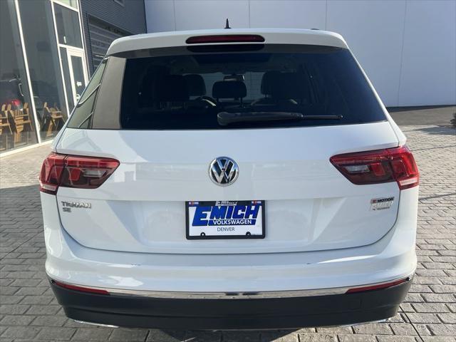 used 2021 Volkswagen Tiguan car, priced at $22,949