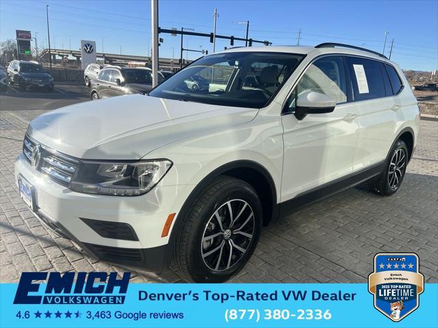 used 2021 Volkswagen Tiguan car, priced at $22,949