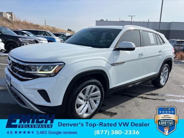 used 2023 Volkswagen Atlas Cross Sport car, priced at $26,681