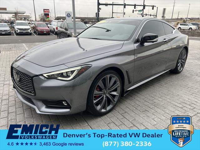 used 2022 INFINITI Q60 car, priced at $43,063