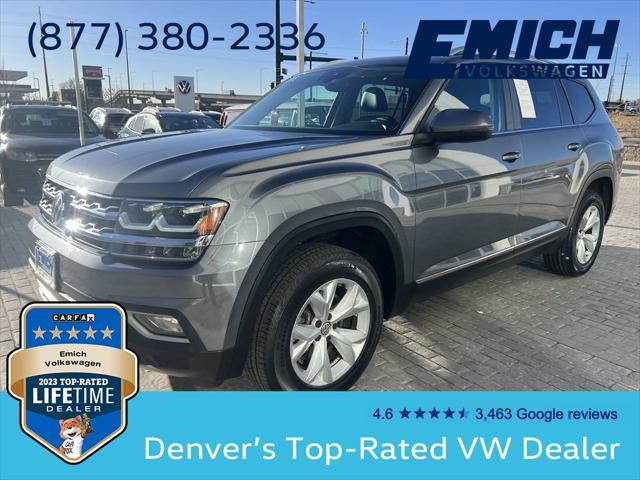 used 2018 Volkswagen Atlas car, priced at $23,123