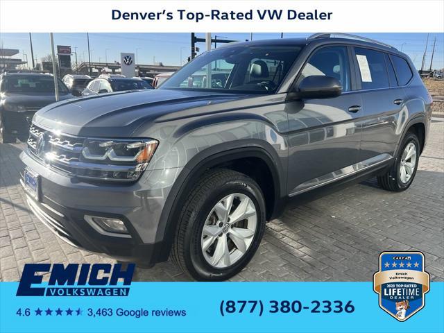 used 2018 Volkswagen Atlas car, priced at $23,123