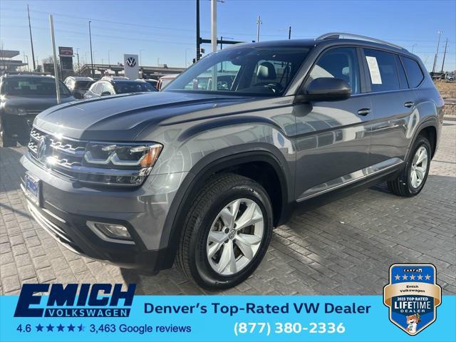 used 2018 Volkswagen Atlas car, priced at $23,123