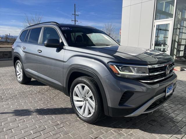 used 2021 Volkswagen Atlas car, priced at $28,647