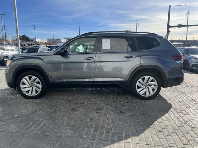 used 2021 Volkswagen Atlas car, priced at $28,647