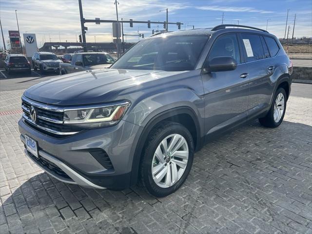 used 2021 Volkswagen Atlas car, priced at $28,647