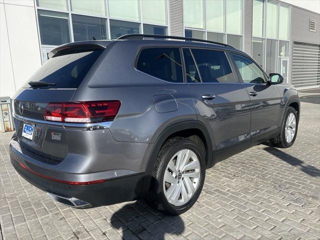 used 2021 Volkswagen Atlas car, priced at $28,647