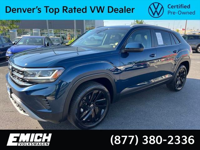 used 2022 Volkswagen Atlas Cross Sport car, priced at $26,965