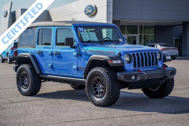 used 2022 Jeep Wrangler Unlimited car, priced at $35,999