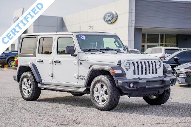 used 2020 Jeep Wrangler Unlimited car, priced at $26,334