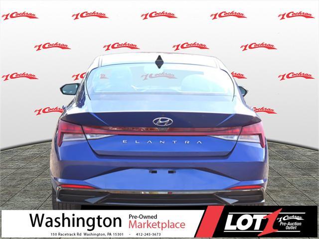 used 2021 Hyundai Elantra car, priced at $15,686