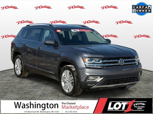 used 2018 Volkswagen Atlas car, priced at $15,547